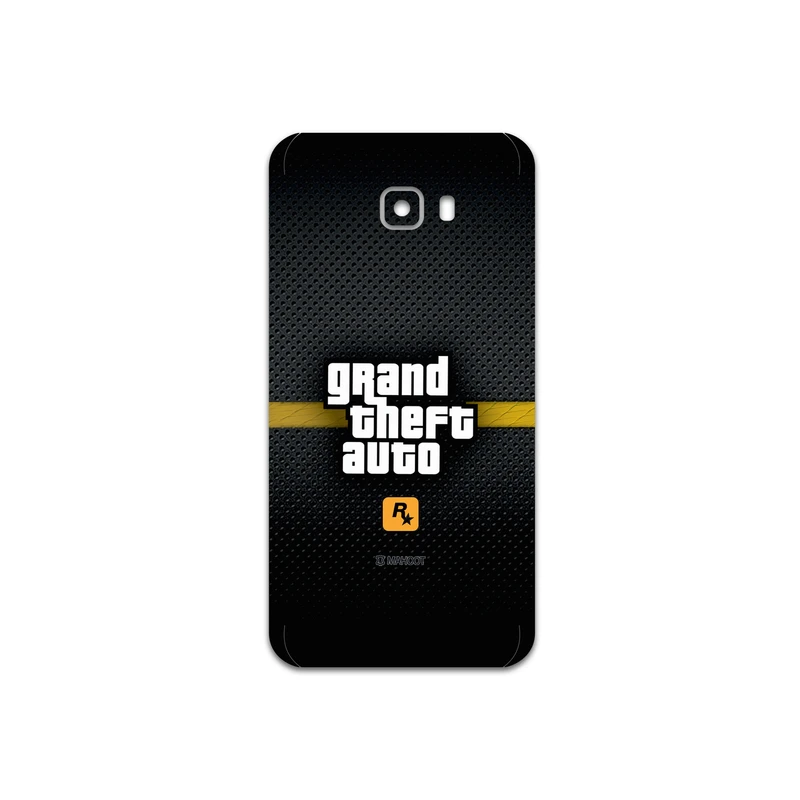 برچسب پوششی ماهوت مدل GTA-Game مناسب برای گوشی موبایل سامسونگ Galaxy C7 Pro