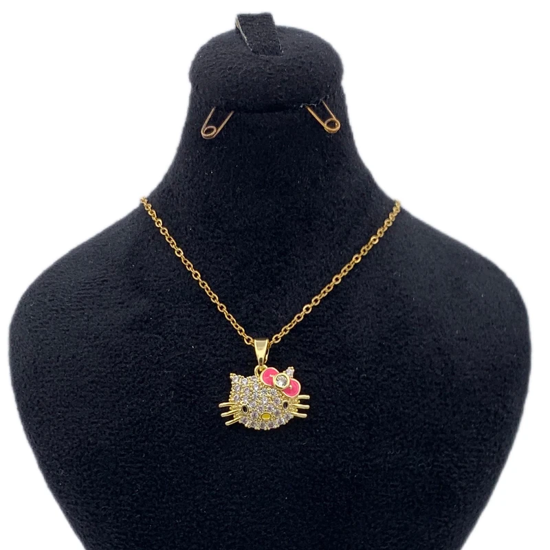 گردنبند دخترانه مدل کیتی کد KYTAKP124