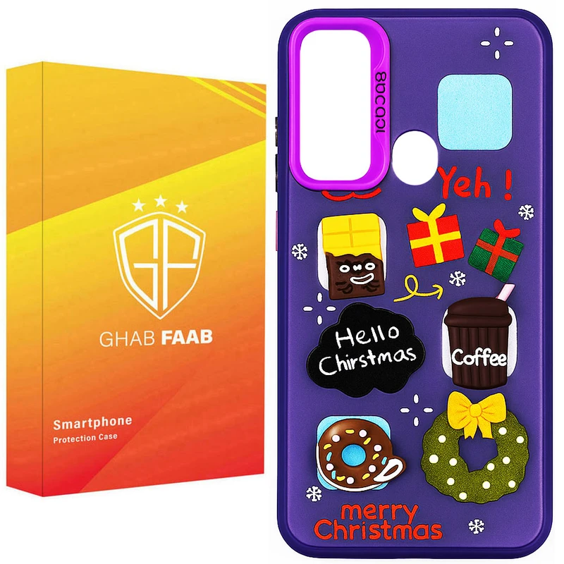 کاور قاب فاب مدل سوکول برجسته طرح دخترانه مناسب برای گوشی موبایل سامسونگ Galaxy A11 / Galaxy M11