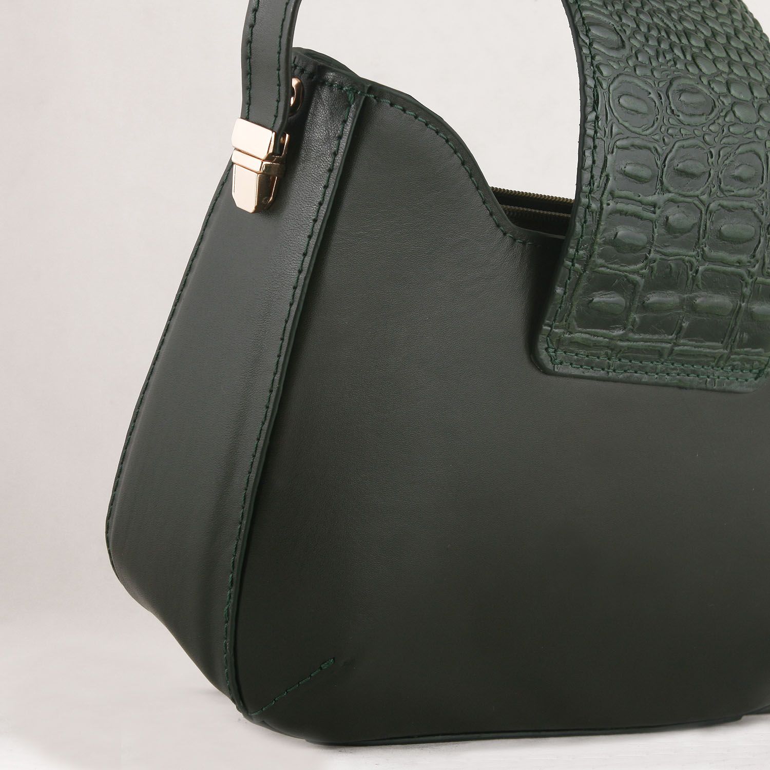 کیف دوشی زنانه چرم یلسان مدل راشا کد GAN-104-sbz - - 4