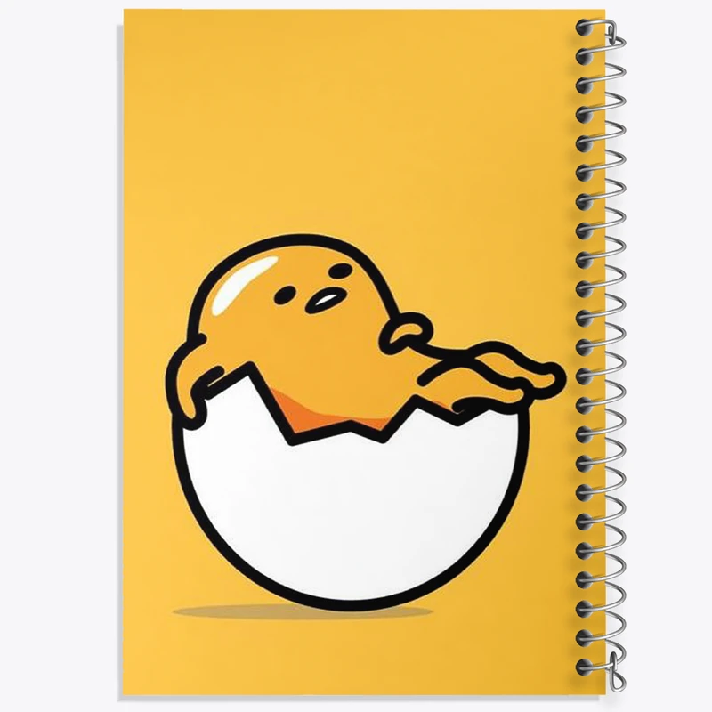 دفتر لیست خرید 50 برگ خندالو طرح تخم مرغ بامزه کد N2191