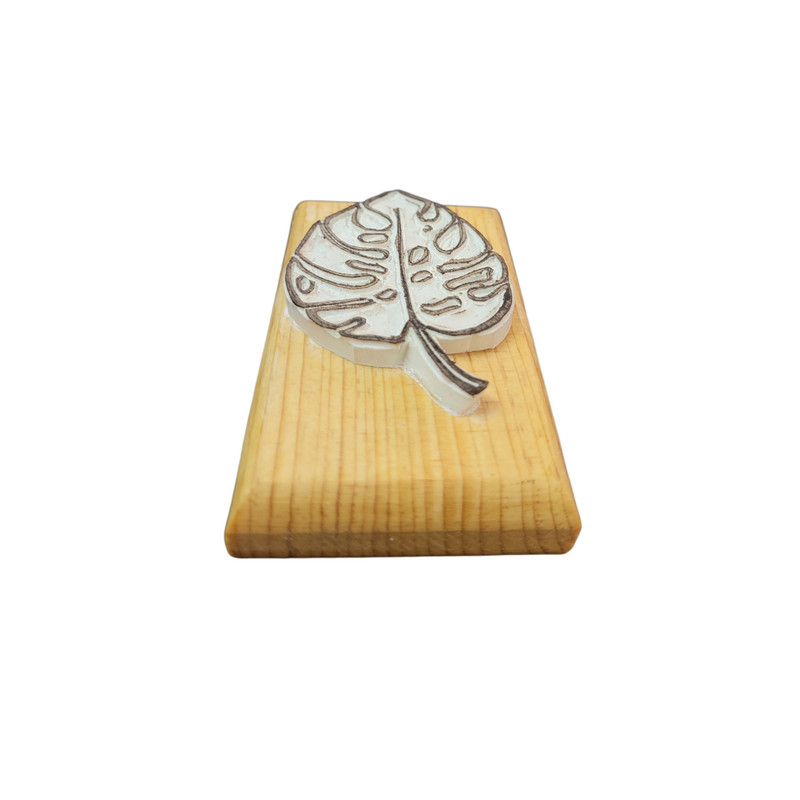 مهر مدل برگ انجیری خطی کد 1074