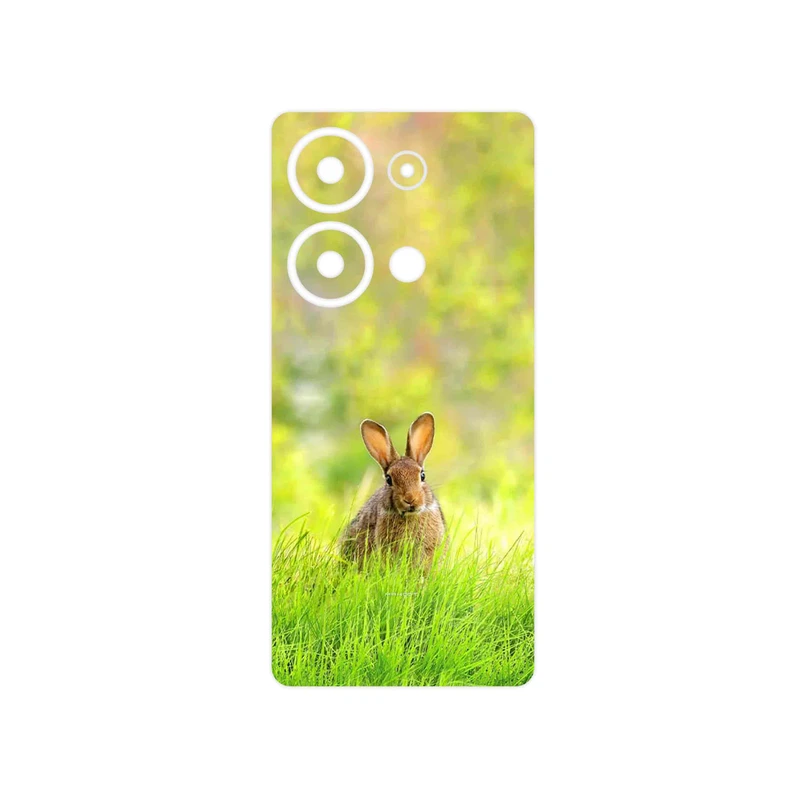 برچسب پوششی ماهوت مدل Rabbit مناسب برای گوشی موبایل شیائومی Redmi Note 13 Pro 4G
