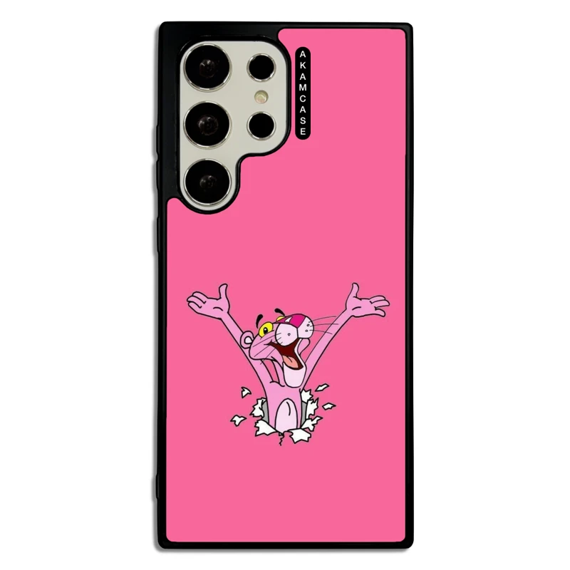 کاور آکام مدل AMC-WSGS23U-PINK PANTHER5 مناسب برای گوشی موبایل سامسونگ Galaxy S23 Ultra