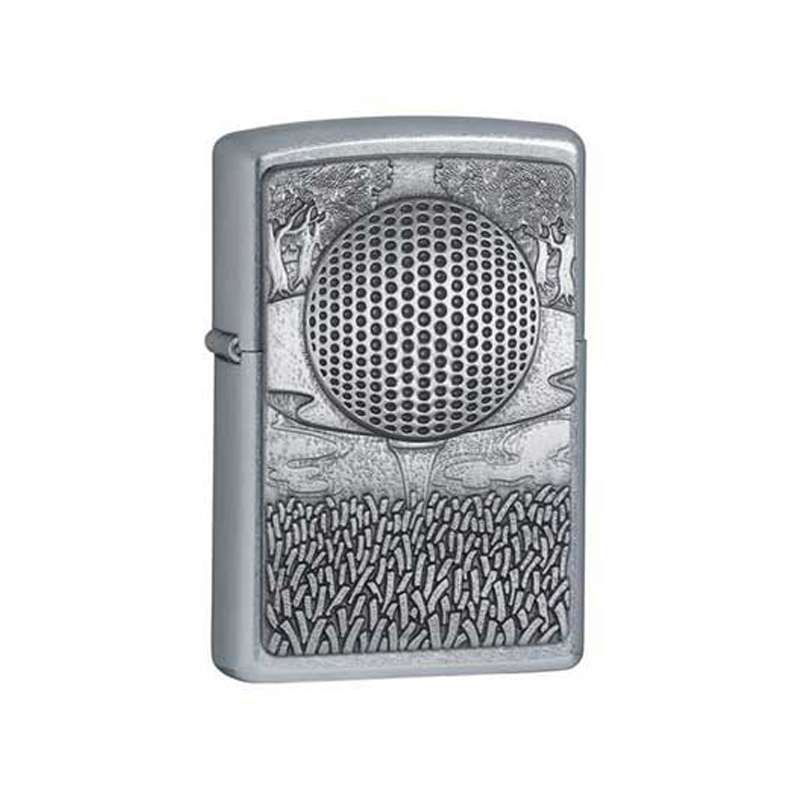 فندک زیپو مدل 19th Hole Emblem Street کد 21029 