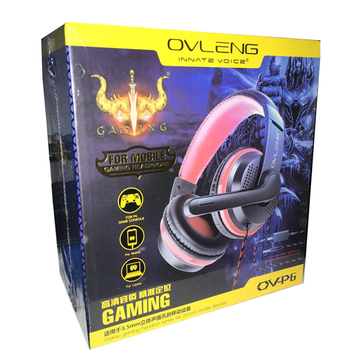 Stereo gaming discount headset ov p6