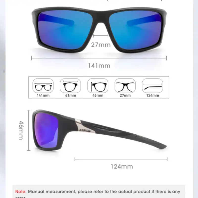 عینک ورزشی کپوو مدل X7-02