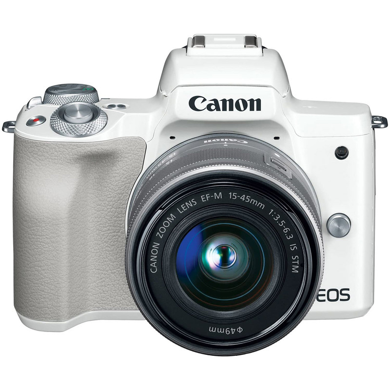 دوربین دیجیتال بدون آینه کانن مدل EOS M50 به همراه لنز 15-45 میلیمتر