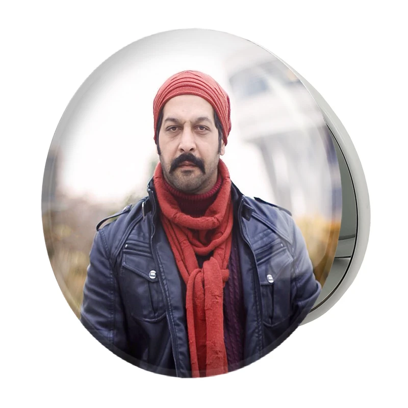 آینه جیبی خندالو طرح کامران تفتی مدل تاشو کد 6330 