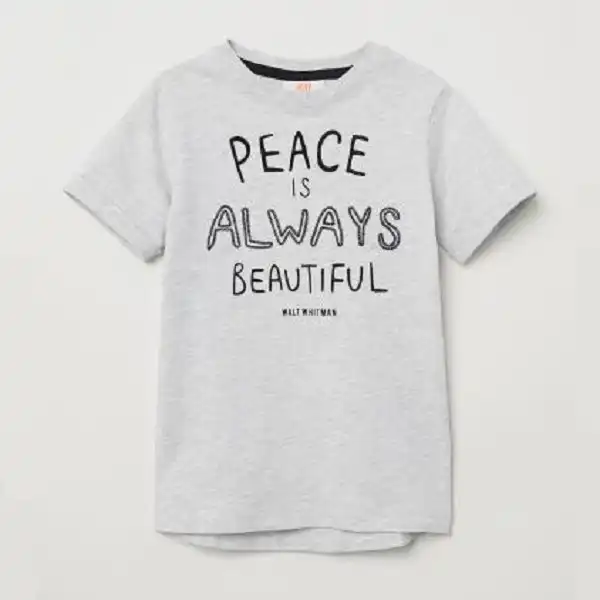 تی شرت بچگانه اچ اند ام مدل 0632495002