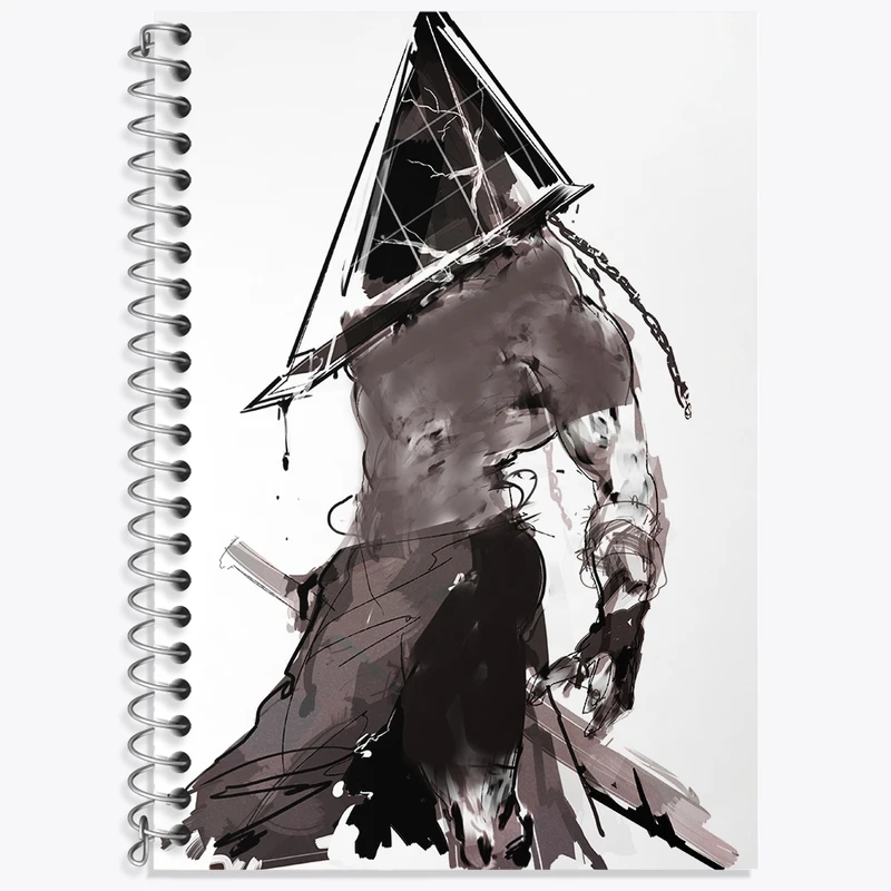 دفتر لغت 50 برگ خندالو طرح بازی سایلنت هیل‌ (Silent Hill) کد 34481