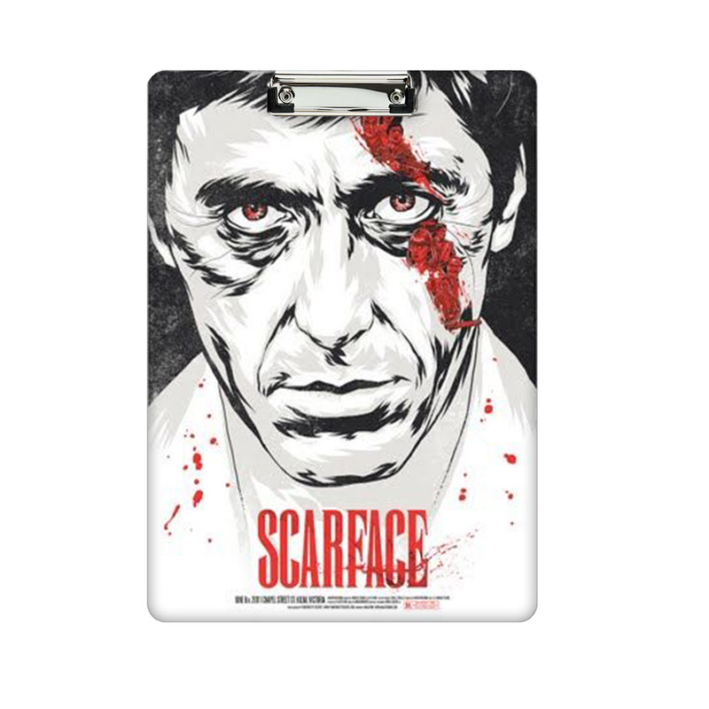 تخته شاسی طرح scar face کد 1100 سایز a4