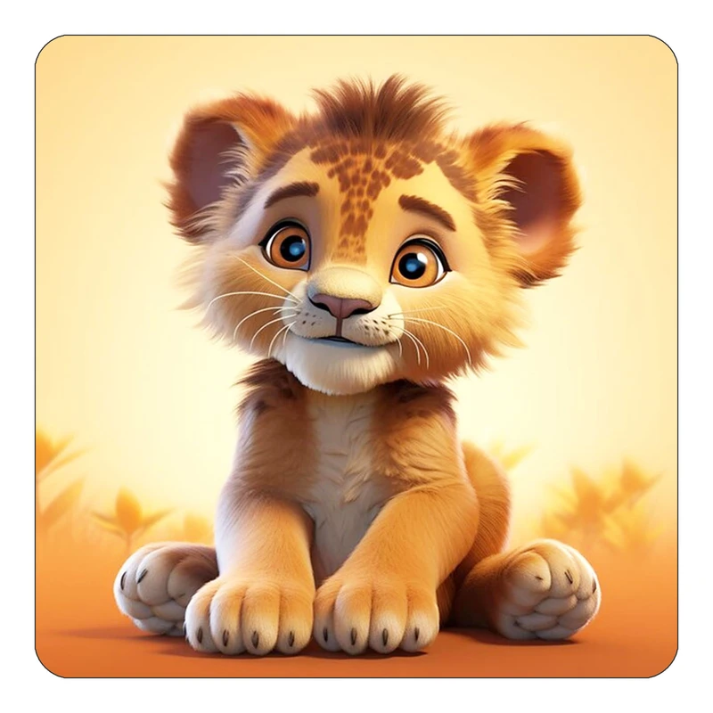 مگنت کاکتی طرح حیوانات کارتونی مدل mp27255