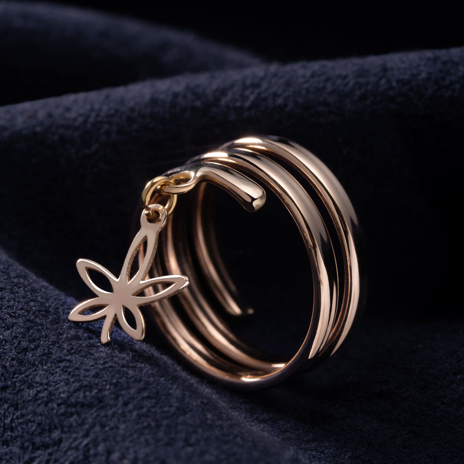 انگشتر طلا 18 عیار زنانه جواهری سون مدل 3247 -  - 3
