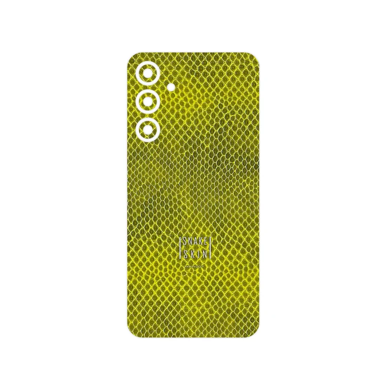 برچسب پوششی ماهوت مدل Yellow Snake Skin مناسب برای گوشی موبایل سامسونگ Galaxy A16 5G