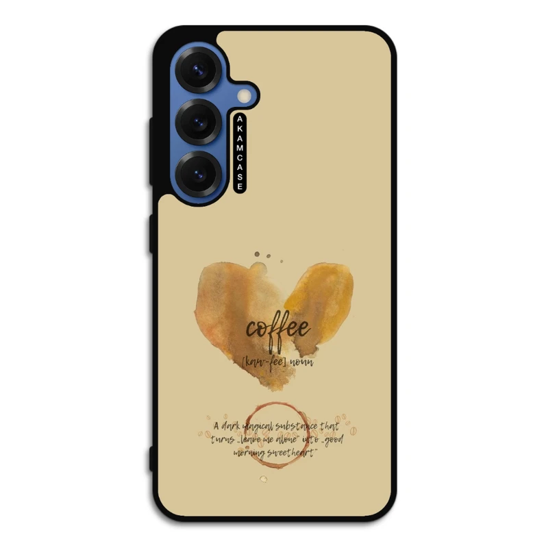 کاور آکام مدل AMC-WSGS25-COFFEE-15 مناسب برای گوشی موبایل سامسونگ Galaxy S25