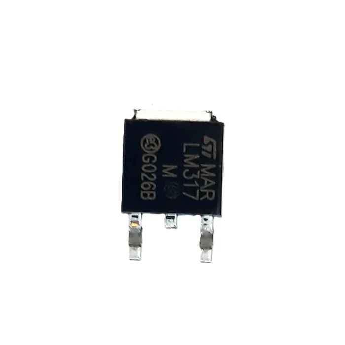 آیسی رگولاتور ولتاژ اس تی مدل SMD LM317 M بسته 6 عددی