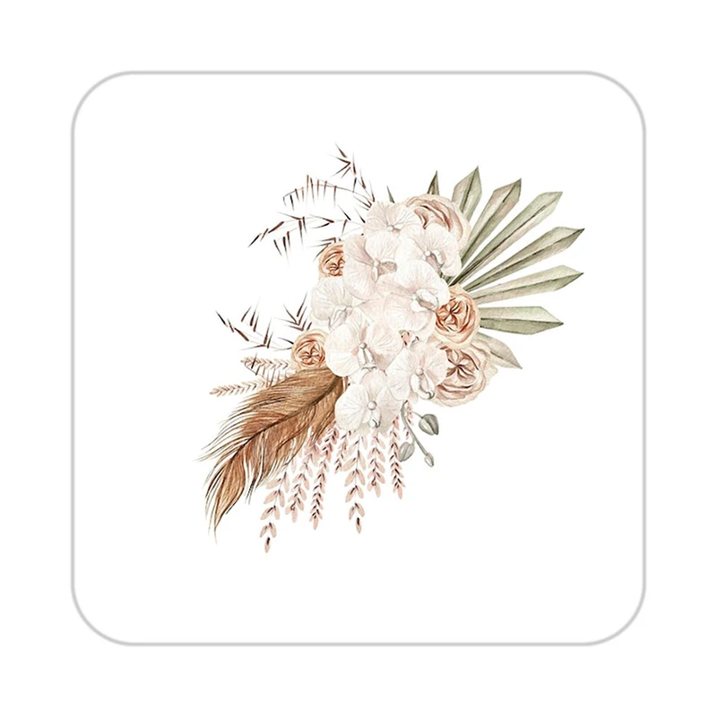 زیر لیوانی کاکتی طرح گل مدل mp19643