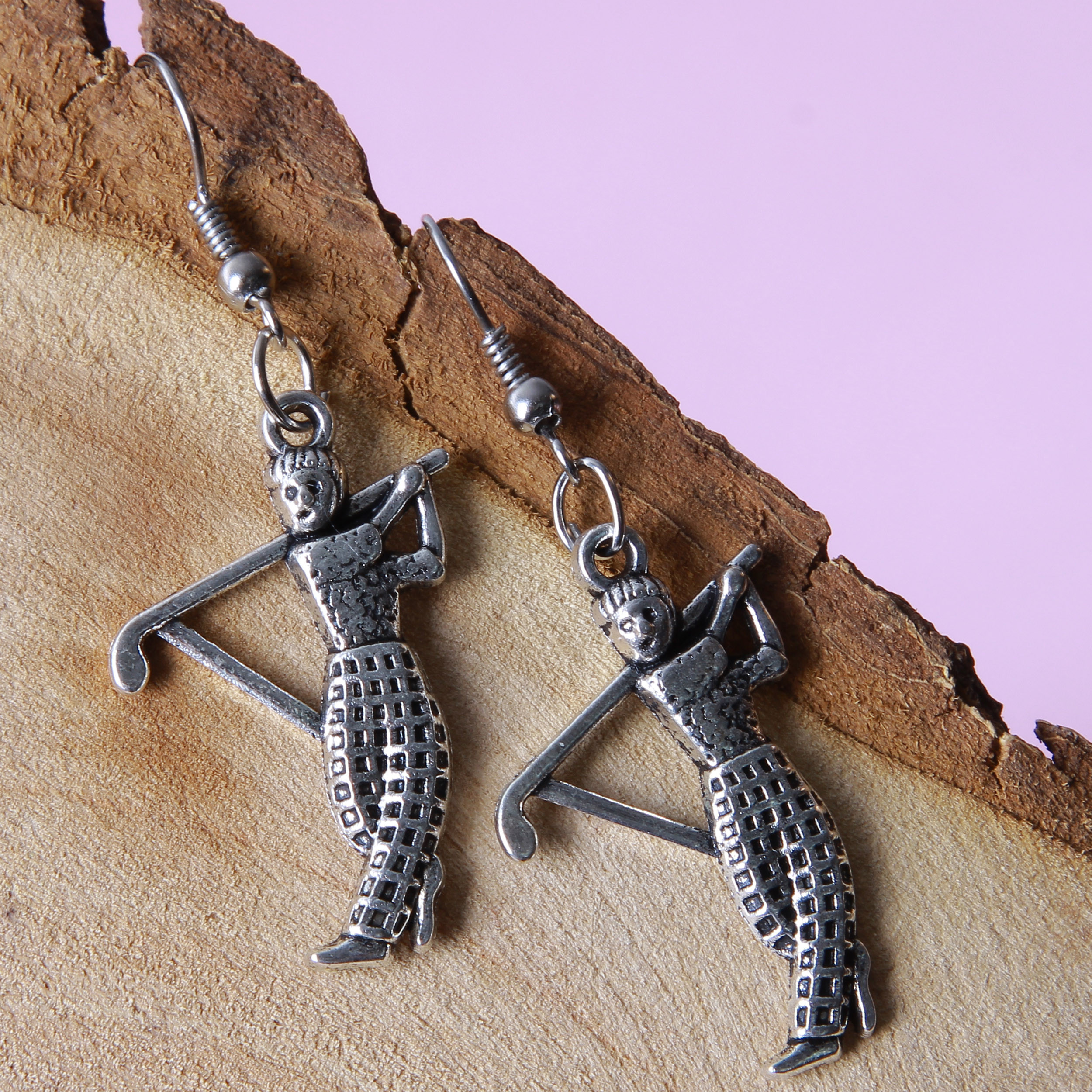 گوشواره دخترانه مدل فلزی فانتزی کد GZN_049 گوشواره دخترانه مدل فلزی فانتزی کد GZN_049