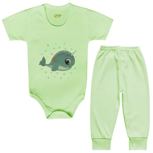 ست بادی و شلوار نوزادی کارانس مدل BSTG-3183