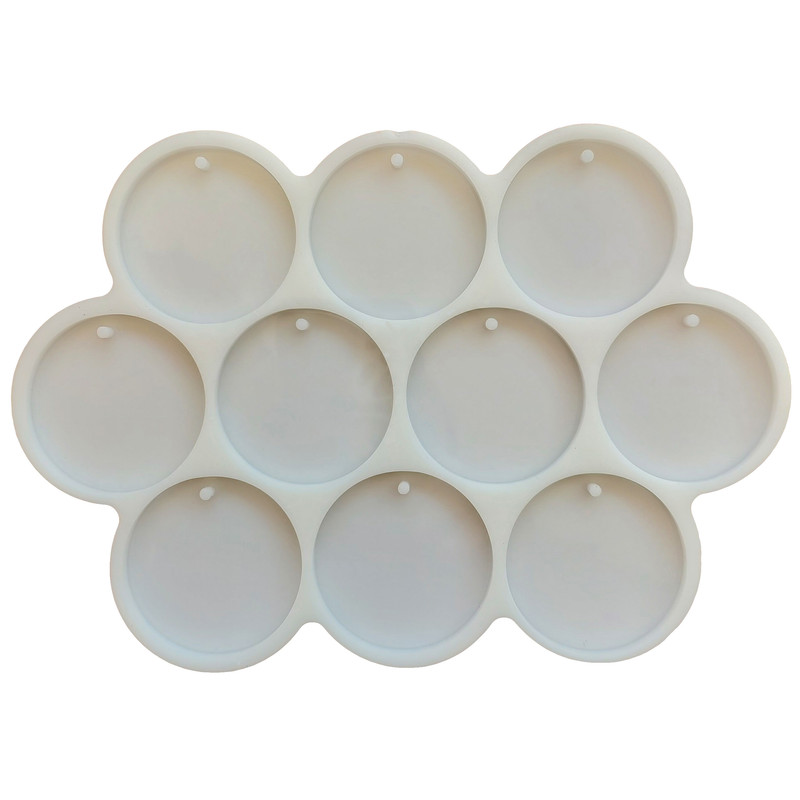 قالب رزین مدل دایره پین دار قطر 5 کد 5C-10