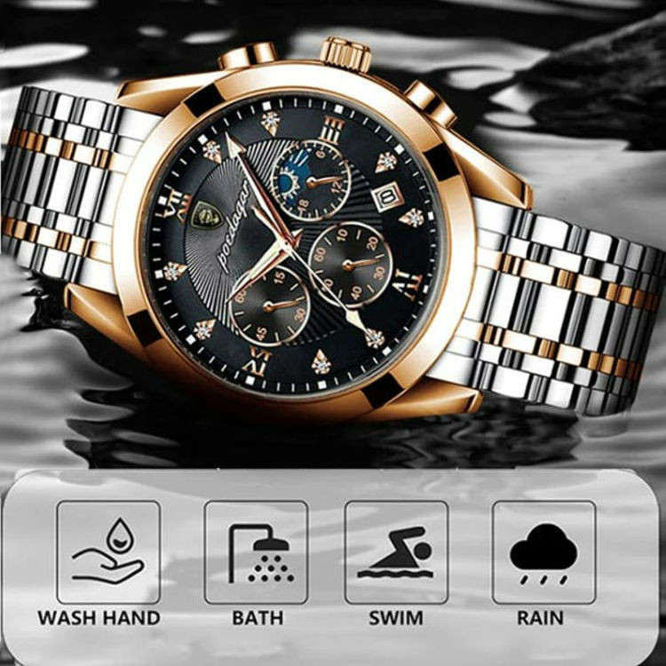 ساعت مچی عقربه‌ای مردانه پوداگار مدل 820GSB