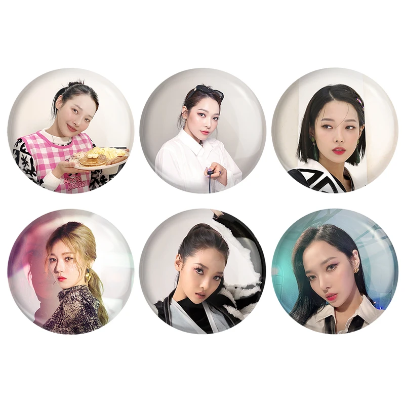 مگنت خندالو طرح سومین گروه کارد کد 1180B مجموعه 6 عددی