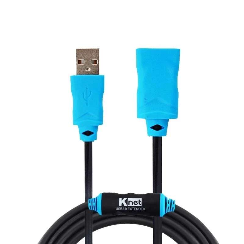 کابل افزایش طول USB 2.0 کی نت مدل K-CUE20200 طول 20 متر کابل افزایش طول USB 2.0 کی نت مدل K-CUE20200 طول 20 متر