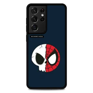 AKAM AMCWSGS21U-SPIDERMAN5 Cover For Samsung Galaxy S21 Ultra