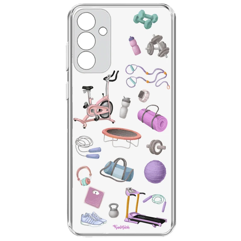 کاور طرح Fitness مناسب برای گوشی موبایل سامسونگ Galaxy A24