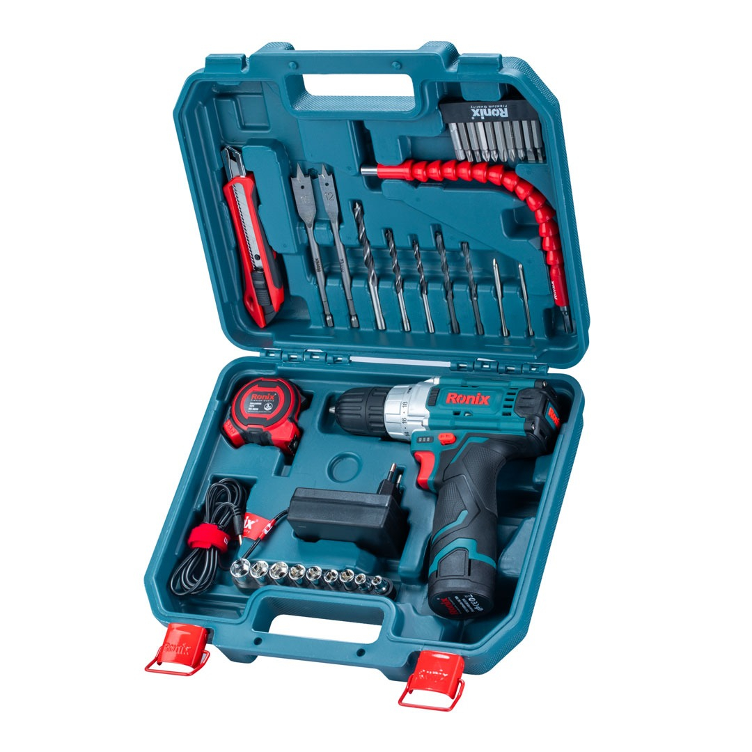 مجموعه 35 عددی دریل چکشی رونیکس مدل RS-8611