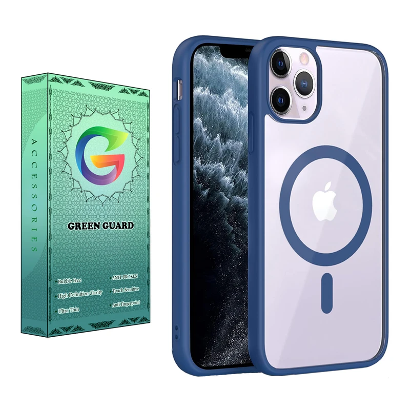 کاور گرین گارد طرح Magsafe-Color کد KL_J64 مناسب برای گوشی موبایل اپل Iphone 11 Pro Max