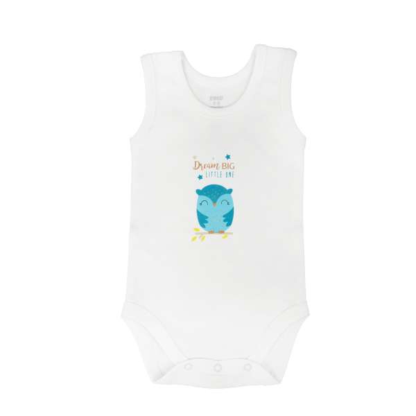 بادی نوزادی روکو کوچولو مدل لیتل وان رنگ سفید