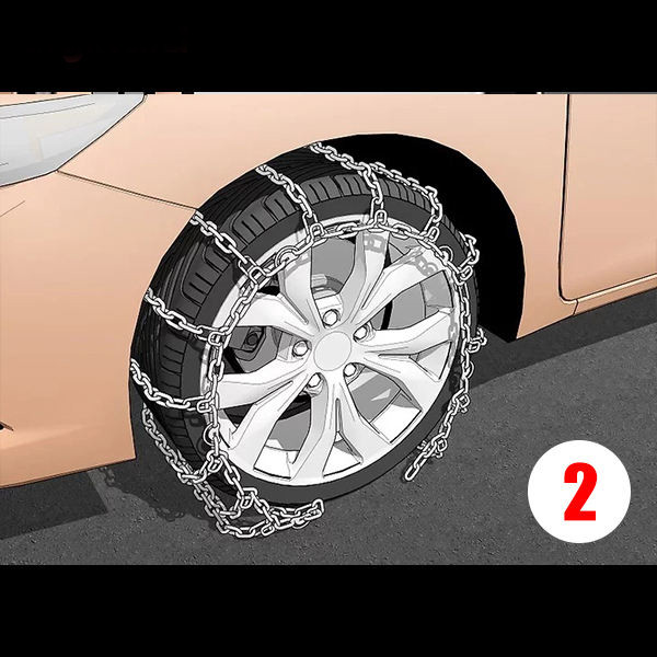 زنجیر چرخ مدل SNOW PRO مناسب برای آریزو 5 بسته دو عددی