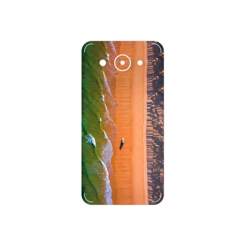 برچسب پوششی ماهوت مدل Beach and Green Sea مناسب برای گوشی موبایل هوآوی Y3 2017