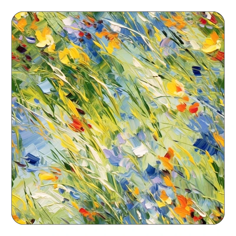 مگنت کاکتی طرح نقاشی رنگ روغن مدل mp71434