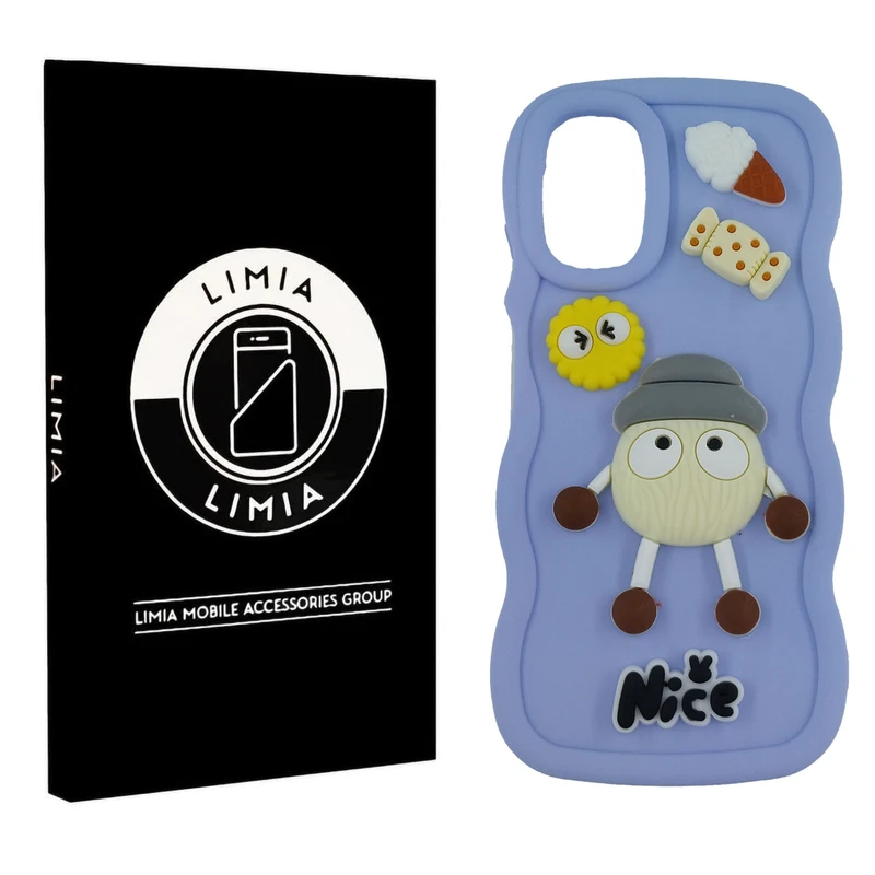 کاور لیمیا مدل عروسکی برجسته مناسب برای گوشی موبایل سامسونگ Galaxy A06