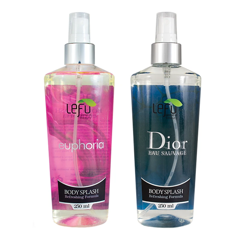 بادی اسپلش لفو مدل DIOR حجم 250 میلی لیتر به همراه بادی اسپلش لفو مدل EUPHORIA حجم 250 میلی لیتر