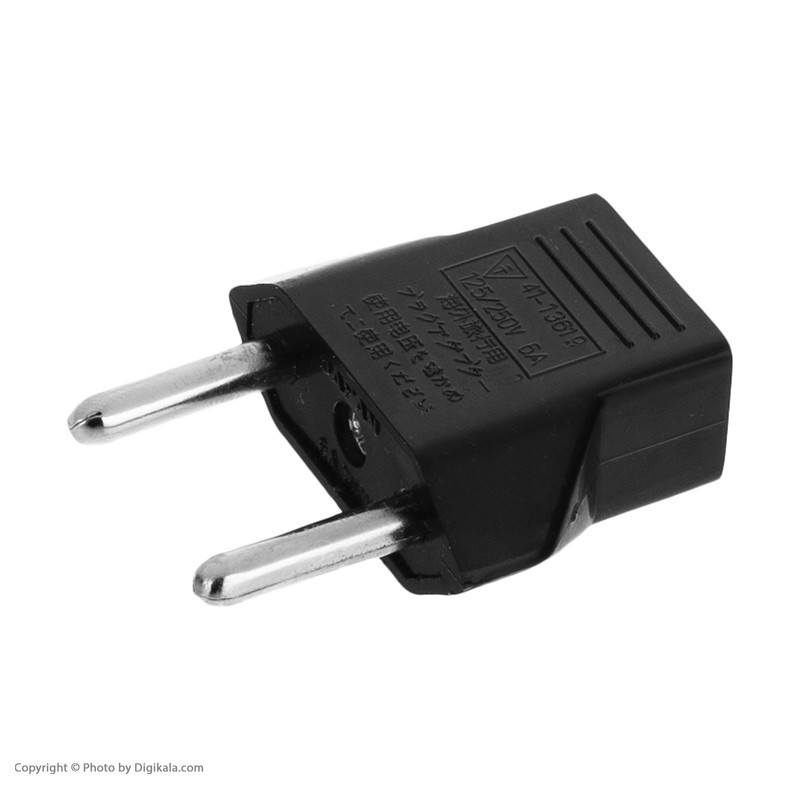 تبدیل دوشاخه برق 2 به 2 مدل W1 بسته 100 عددی تبدیل دوشاخه برق 2 به 2 مدل W1 بسته 100 عددی