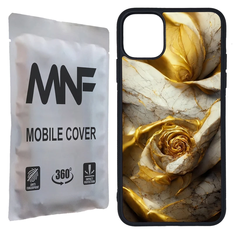 کاور ام ان اف طرح گل سنگی کد P-023 مناسب برای گوشی موبایل اپل iPhone 11 Pro Max