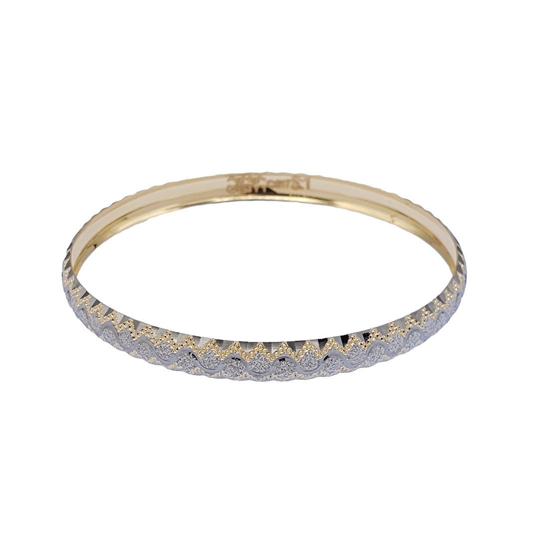 النگو طلا 18 عیار زنانه مدل 1EL1838 النگو طلا 18 عیار زنانه مدل 1EL1838