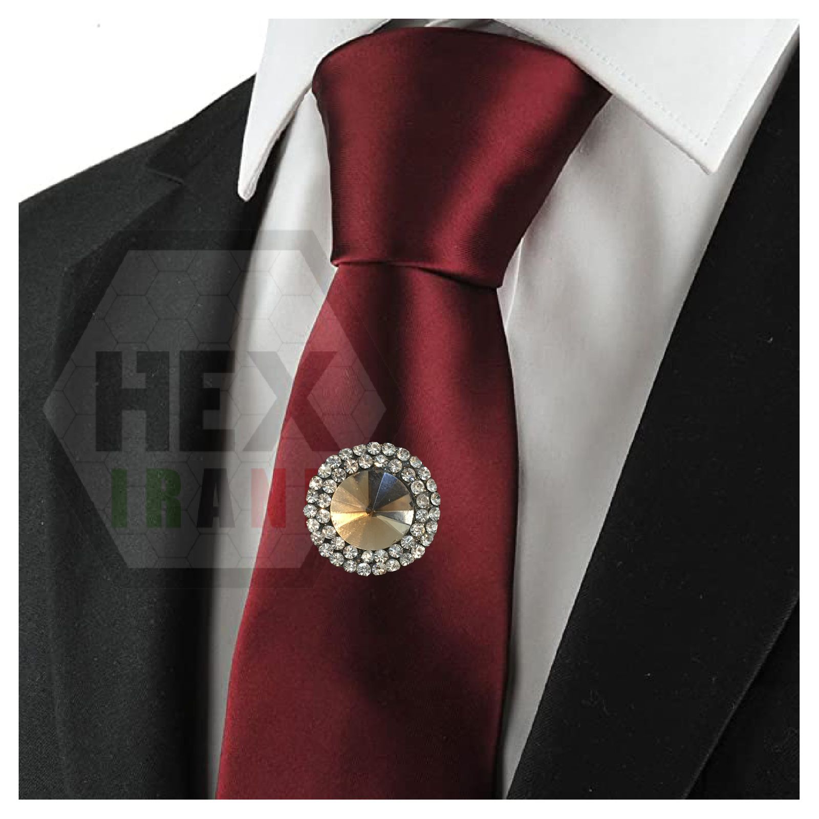 کراوات مردانه هکس ایران مدل KT-314 -  - 2