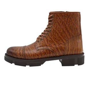 نیم بوت مردانه لردگام مدل رگنار چاپی بندی کد 022