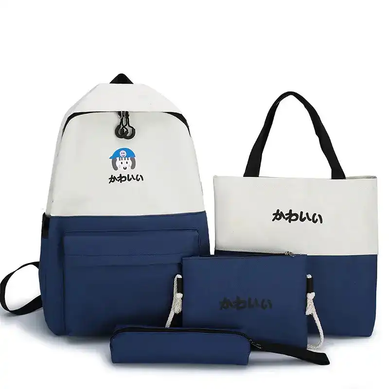 کوله پشتی مدل FD-13 به همراه ساک غذا و کیف دستی و جامدادی