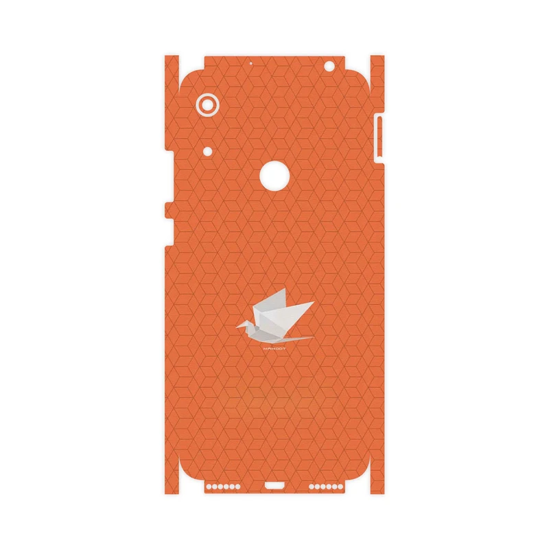 برچسب پوششی ماهوت مدل Minimalist origami bird-FullSkin مناسب برای گوشی موبایل هوآوی Y6s 2019