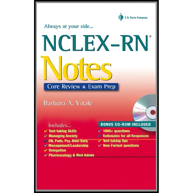 کتاب NCLEX-RN Notes اثر Barbara A. Vitale انتشارات F a Davis Co