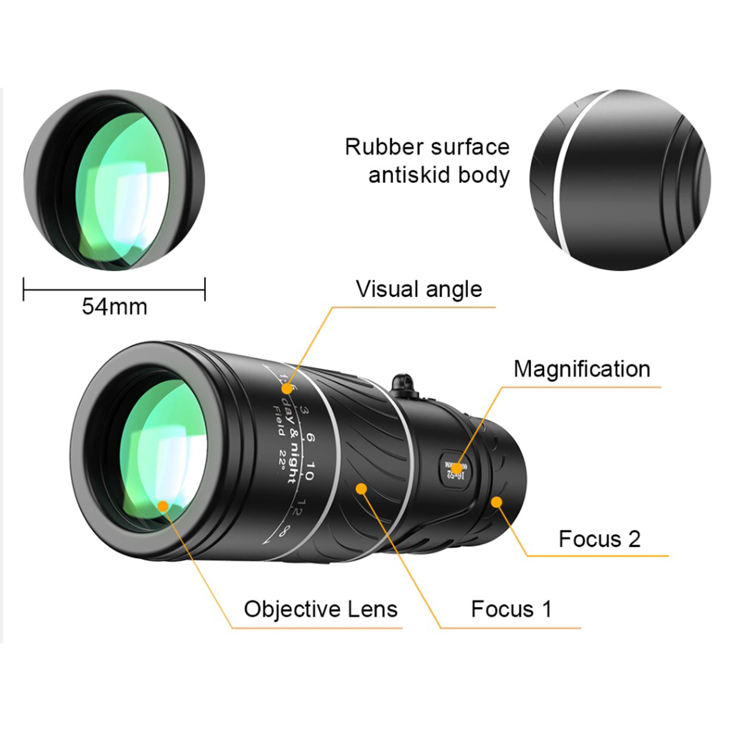 دوربین تک چشمی کومت مدل 40X60 CO-20 -  - 2