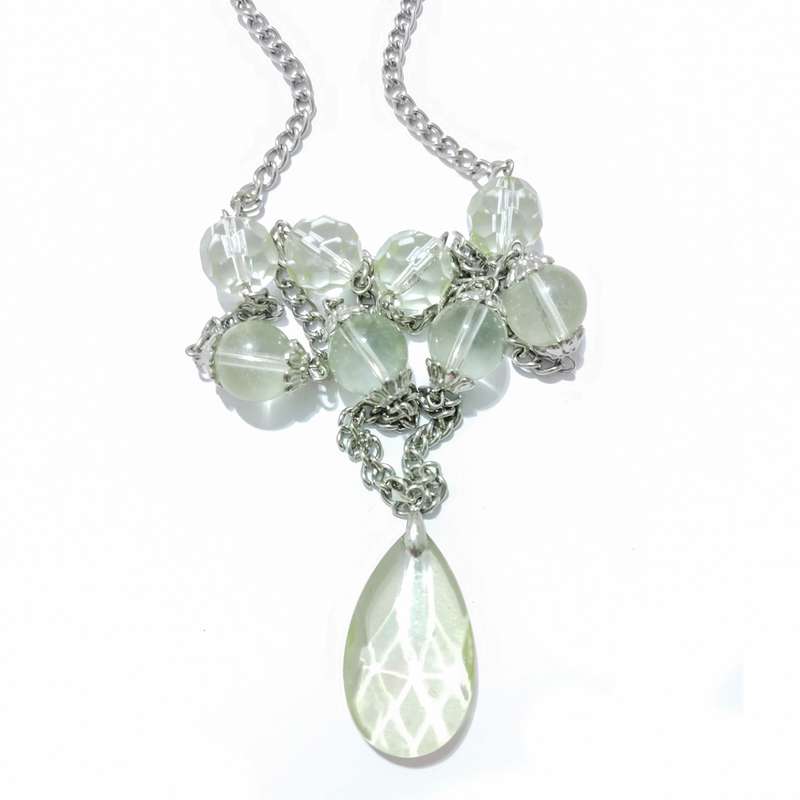 گردنبند دخترانه طرح سنگ و استیل مدل Damen Germany کد 2021