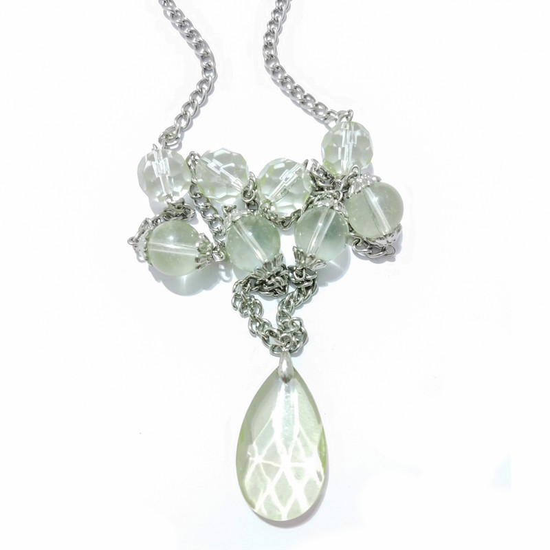 گردنبند دخترانه طرح سنگ و استیل مدل Damen Germany کد 2021