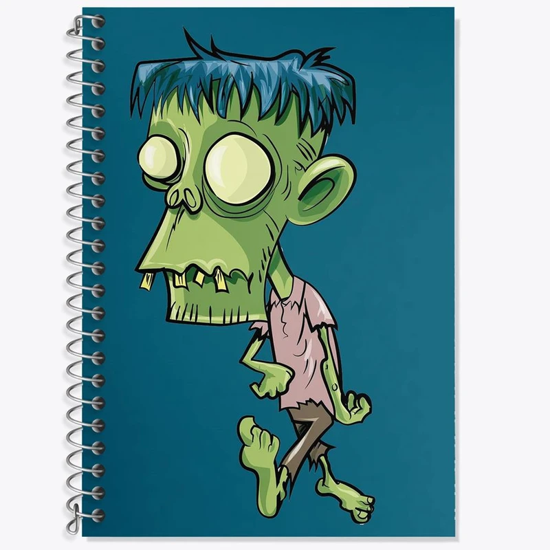 دفتر زبان 50 برگ خندالو مدل سه خط طرح فرانک اشتاین کد 1535